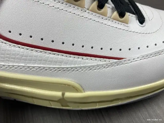 Rep Onekick 2 Retro DJ4375-106 Red White SP Off-White Low Jordan 0407